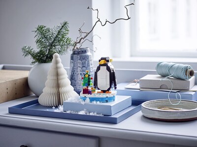 Foto 3 | Foto 3 | Set de Construcción Lego Christmas Penguin 40498 Con Árbol Y Regalos - Venta Internacional