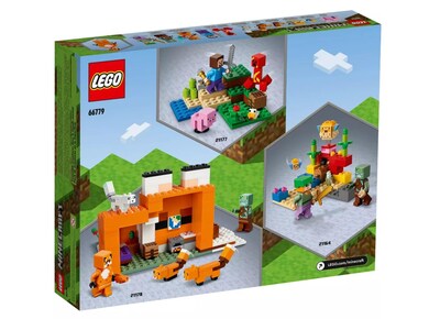 Foto 3 | Foto 3 | Set De Construcción Lego Minecraft Overworld Adventures 3 En 1 6677 - Venta Internacional.