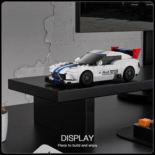 Foto 4 | Foto 4 | Molde Para Juguetes De Construcción King Speed Champions Viper Con Vitrina - Venta Internacional.