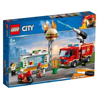 Foto 1 | Foto 1 | Kit de Construcción Lego City Burger Bar Fire Rescue 60214 (327 Piezas) - Venta Internacional