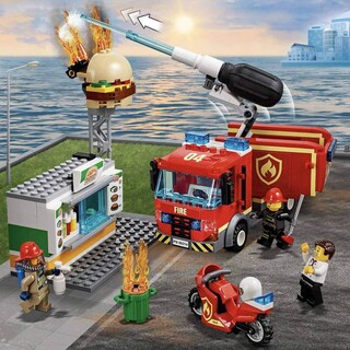 Foto 5 | Foto 5 | Kit de Construcción Lego City Burger Bar Fire Rescue 60214 (327 Piezas) - Venta Internacional