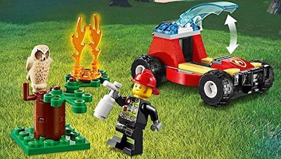 Foto 3 | Foto 4 | Juguete de Construcción Lego City Forest Fire 60247 con 84 Piezas - Venta Internacional