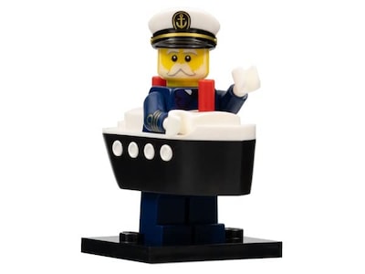 Foto 1 | Foto 1 | Minifigura Lego Ferry Captain Small Series 23 - Venta Internacional.