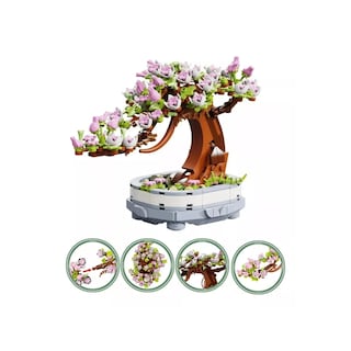 Foto 1 | Foto 1 | Juego de Bloques De Construcción Toy Potted Cherry Bonsai 462 Piezas - Venta Internacional