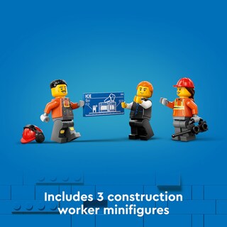 Foto 5 | Foto 5 | Excavadora De Juguete Lego City Raupenbagger Con 3 Minifiguras De Más De 8 Años - Venta Internacional.