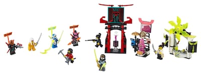 Foto 2 | Foto 2 | Kit de Construcción Lego Ninjago Gamer's Market 71708 218 Piezas - Venta Internacional