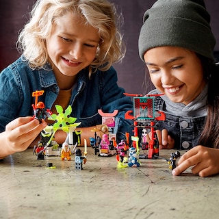 Foto 3 | Foto 3 | Kit de Construcción Lego Ninjago Gamer's Market 71708 218 Piezas - Venta Internacional