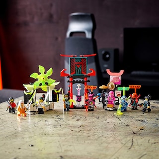 Foto 6 | Foto 6 | Kit de Construcción Lego Ninjago Gamer's Market 71708 218 Piezas - Venta Internacional