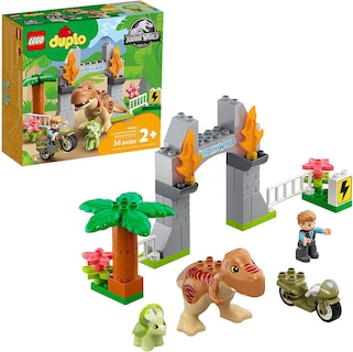 Foto 1 | Foto 1 | Juguete De Construcción Lego Duplo Jurassic World T. Rex 10939 36 Piezas - Venta Internacional.