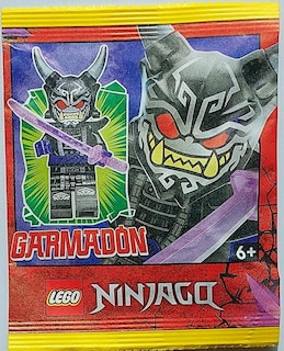 Foto 5 | Foto 6 | Minifigura Lego Ninjago Lord Garmadon Oni Con Espada De 5 Cm De Altura - Venta Internacional.
