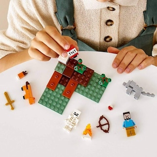 Foto 4 | Foto 4 | Juguete de Construcción Lego Minecraft The Taiga Adventure 21162 74 piezas - Venta Internacional