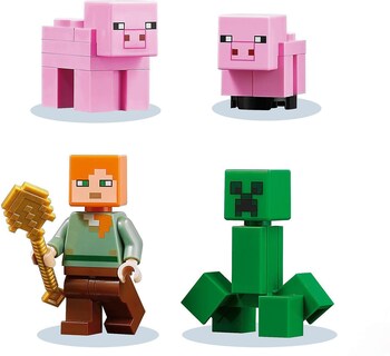 Foto 7 | Foto 7 | Juguete De Construcción Lego Minecraft 21170 The House-pig 8+ Years - Venta Internacional.