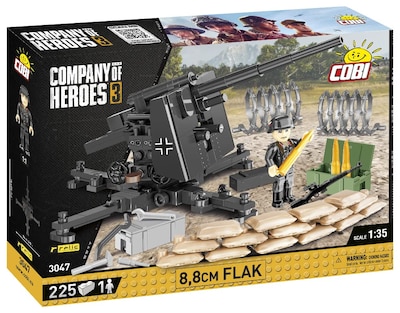Foto 2 | Foto 2 | Building Blocks Cobi Company Of Heroes 3, 8,8 Cm, Antibalas Con 1 Figura - Venta Internacional.