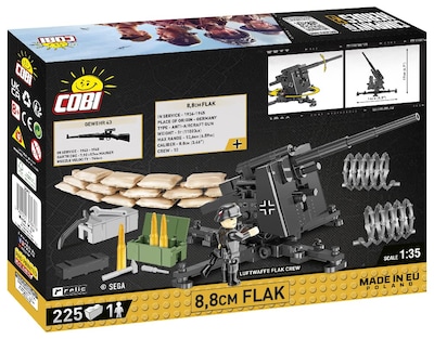 Foto 6 | Foto 6 | Building Blocks Cobi Company Of Heroes 3, 8,8 Cm, Antibalas Con 1 Figura - Venta Internacional.