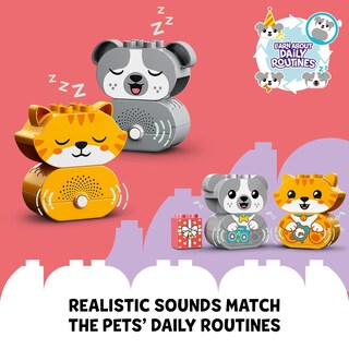 Foto 3 | Foto 3 | Lego Duplo Mi Primer Cachorro y Gatito con Sonidos 10977 - Venta Internacional