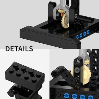 Foto 6 | Foto 6 | Soporte De Exhibición Para Kit De Construcción Lego Tie Bomber 75347 - Venta Internacional.
