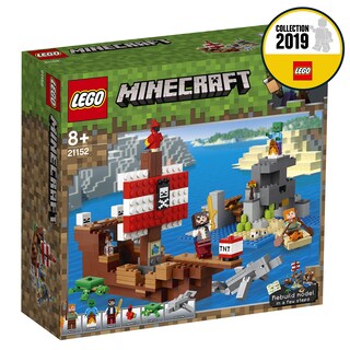 Foto 2 | Foto 2 | Juguete Lego Minecraft Pirate Ship Adventure 21152 Con 386 Piezas - Venta Internacional.