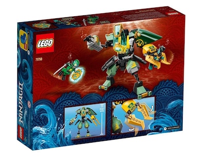 Foto 2 | Foto 2 | Kit de Construcción Lego Ninjago Lloyd's Hydro Mech 71750 - Venta Internacional