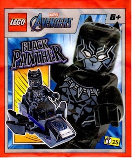 Foto 2 | Foto 2 | Minifigura De Juguete Lego Superheroes Black Panther Con Royal Talon Fighter - Venta Internacional.