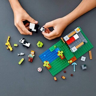 Foto 6 | Foto 7 | Juguete de Construcción Lego Minecraft The Panda Nursery 21158 - Venta Internacional
