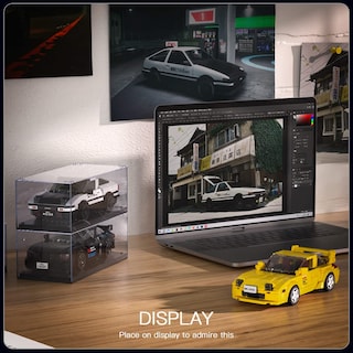 Foto 4 | Foto 4 | Bloques de Construcción King Initial D Rx-7 Mazda con Vitrina - Venta Internacional