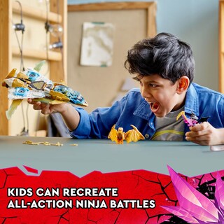 Foto 3 | Foto 3 | Set De Aviones De Juguete Lego Ninjago Golden Dragon Jet 71770 De Zane - Venta Internacional.