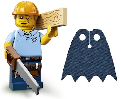 Foto 1 | Foto 1 | Minifiguras Lego Serie 13 Carpenter Minifig Con Sierra 2x4 - Venta Internacional.