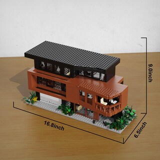 Foto 6 | Foto 6 | Set de Construcción Compatible Con Lego Architecture Cullen House - Venta Internacional