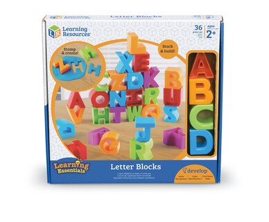 Foto 6 | Foto 6 | Letra Abc De Block Toy Learning Resources, 36 Piezas, Más De 2 Años - Venta Internacional.