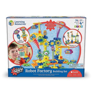 Foto 6 | Foto 6 | Building Set Learning Resources Gears! ¡engranajes! ¡engranajes! Robot Factory, 80 Piezas - Venta Internacional.