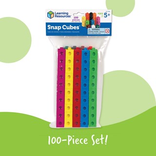 Foto 4 | Foto 4 | Counting Toy Learning Resources Snap Cubes, 100 Piezas, Más De 5 - Venta Internacional.