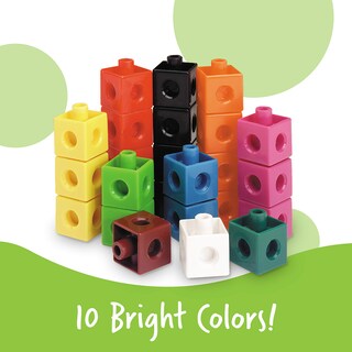Foto 5 | Foto 5 | Counting Toy Learning Resources Snap Cubes, 100 Piezas, Más De 5 - Venta Internacional.