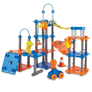 Foto 1 | Foto 1 | Set De Construcción, Recursos De Aprendizaje, Ingeniería Urbana, 100 Piezas - Venta Internacional.