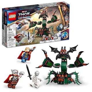 Foto 1 | Foto 1 | Juguete De Construcción Lego Marvel Attack On New Asgard Thor 76207 - Venta Internacional.
