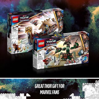 Foto 6 | Foto 6 | Juguete De Construcción Lego Marvel Attack On New Asgard Thor 76207 - Venta Internacional.
