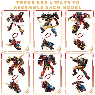 Foto 3 | Foto 3 | Set De Construcción Transformation Robot Warrior Qlt Qiaoletong - Venta Internacional.