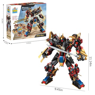 Foto 5 | Foto 5 | Set De Construcción Transformation Robot Warrior Qlt Qiaoletong - Venta Internacional.