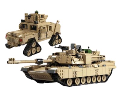 Foto 3 | Foto 3 | Set De Batalla Jim's Military Blocks, 60 Unidades, Us Tank B - Venta Internacional.