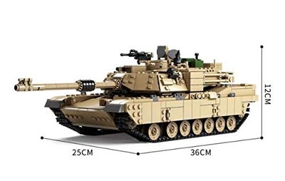 Foto 4 | Foto 4 | Set De Batalla Jim's Military Blocks, 60 Unidades, Us Tank B - Venta Internacional.