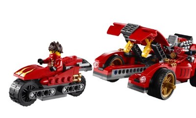 Foto 4 | Foto 5 | Cargador Ninja Lego Ninjago 70727 X-1 - Venta Internacional.