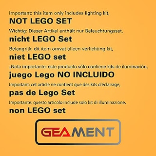 Foto 2 | Foto 2 | Kit De Luces Para La Maqueta De Construcción De Sesame Street 21324 De Lego Ideas - Venta Internacional.