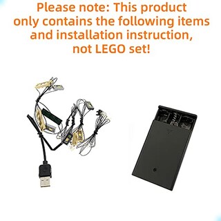 Foto 3 | Foto 3 | Kit De Luces Para La Maqueta De Construcción De Sesame Street 21324 De Lego Ideas - Venta Internacional.