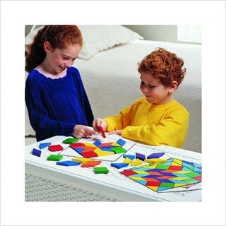 Foto 2 | Foto 2 | Recursos De Aprendizaje De Bloques De Parquet Con 20 Tarjetas Con Patrones - Venta Internacional.