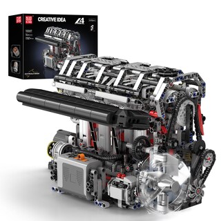 Foto 1 | Foto 1 | Kit De Bloques De Construcción Mould King 10087 L4 Casoline Engine 1787 Piezas - Venta Internacional.