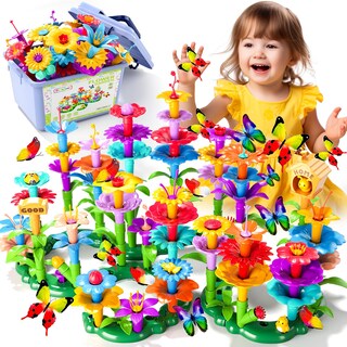 Foto 1 | Foto 1 | Juguetes De Construcción De Jardines Con Flores Doloowee, 184 Unidades, Para Niñas De 3 A 7 Años - Venta Internacional.