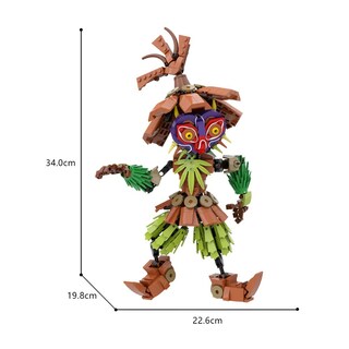 Foto 4 | Foto 4 | Kit De Construcción Vonado Skull Kid Breath Of The Wild Con 638 Piezas - Venta Internacional.