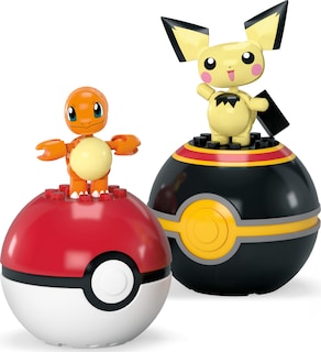 Foto 3 | Foto 3 | Set De Juguetes De Construcción Mega Pokémon Pichu & Charmander Con 40 Piezas - Venta Internacional.