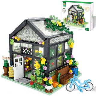 Foto 1 | Foto 1 | Set De Construcción Qlt Qiaoletong Flower House Con 579 Piezas Para Niños De 6 A 12 Años - Venta Internacional.