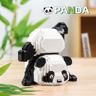Foto 6 | Foto 6 | Juego De Bloques De Construcción Qlt Qiaoletong Cute Panda 1325 Piezas - Venta Internacional.