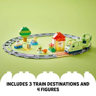 Foto 6 | Foto 6 | Set De Tren De Aventuras Interactivo Lego Duplo Town De Building Toy - Venta Internacional.